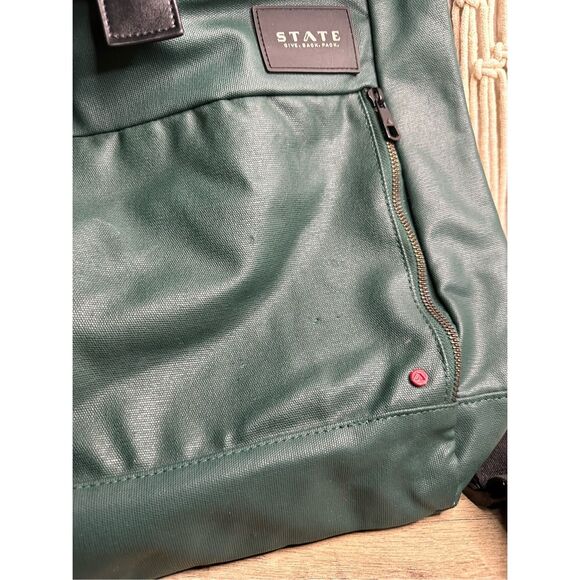 State. Give. Back. Pack Green Backpack - Picture 2 of 9